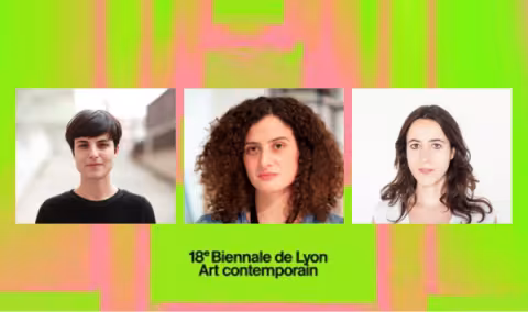 Tres artistes d'EN RESiDÈNCiA, a la Biennal d'Art Contemporani de Lió! 